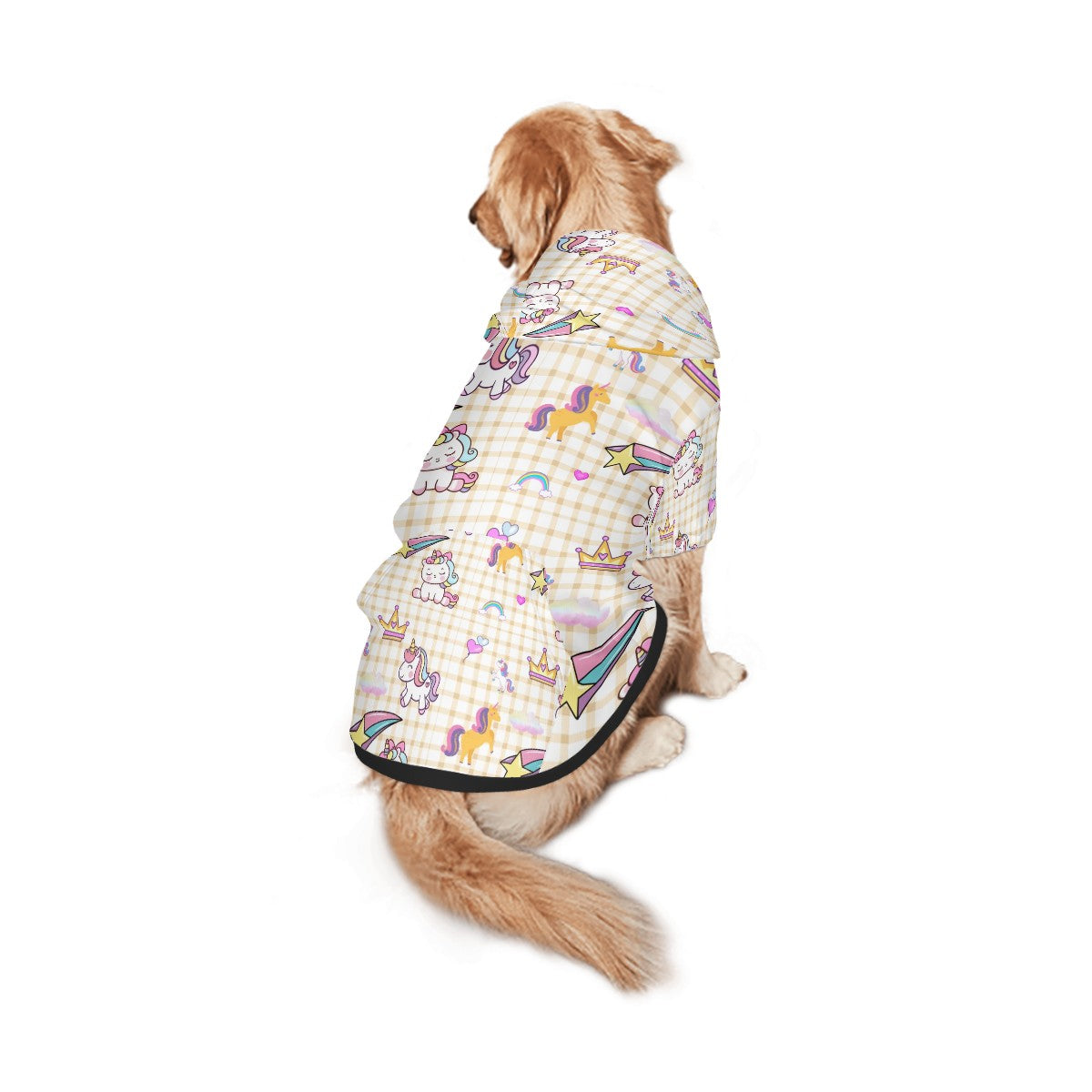 Unicorn Pattern Hoodie | Hoodies4Hounds | Shop Dog Clothing - Hoodies4Hounds