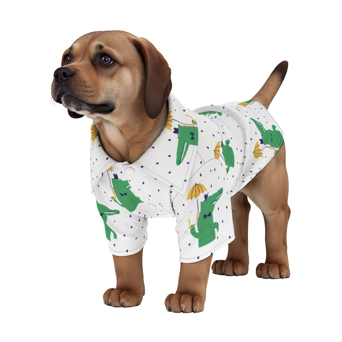 Raining Hawaiian Shirt | Hoodies4Hounds | Shop Dog Clothing