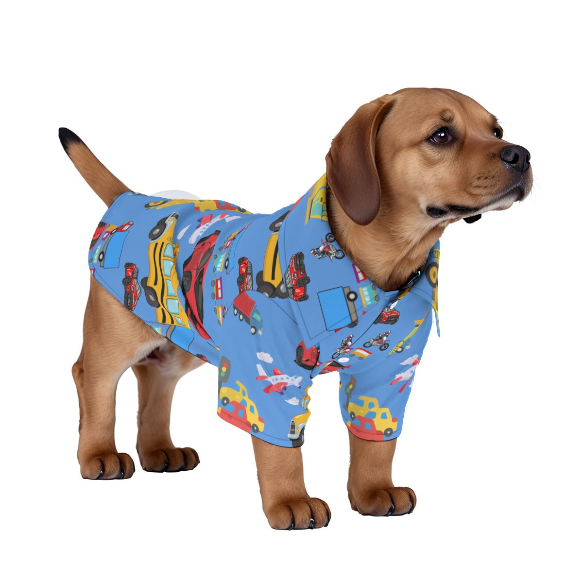 Transport Hawaiian Shirt | Hoodies4Hounds | Shop Dog Clothing - Hoodies4Hounds