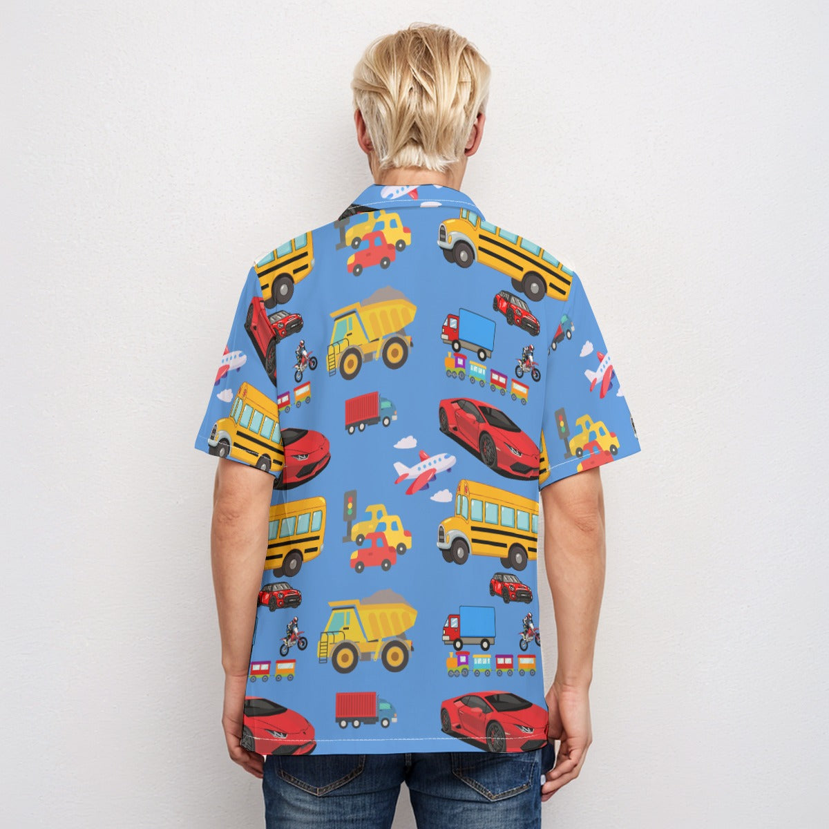 Transport Hawaiian Shirt | Hoodies4Hounds | Shop Human Clothing - Hoodies4Hounds