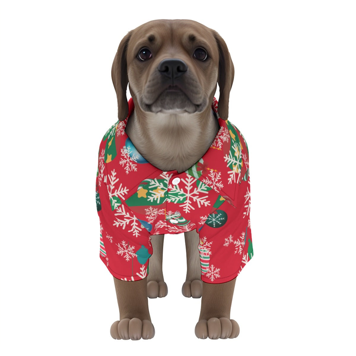 Christmas Hawaiian Shirt | Hoodies4Hounds | Shop Dog Clothing - Hoodies4Hounds