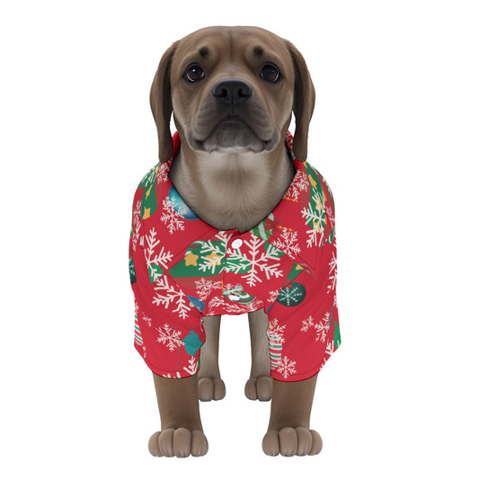 Christmas Hawaiian Shirt | Hoodies4Hounds | Shop Dog Clothing - Hoodies4Hounds