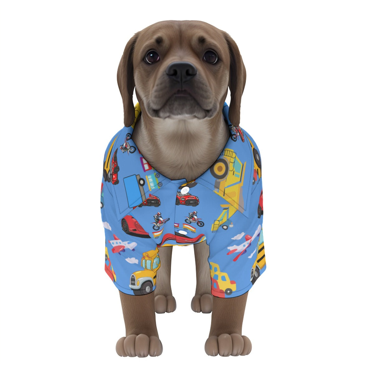 Transport Hawaiian Shirt | Hoodies4Hounds | Shop Dog Clothing - Hoodies4Hounds