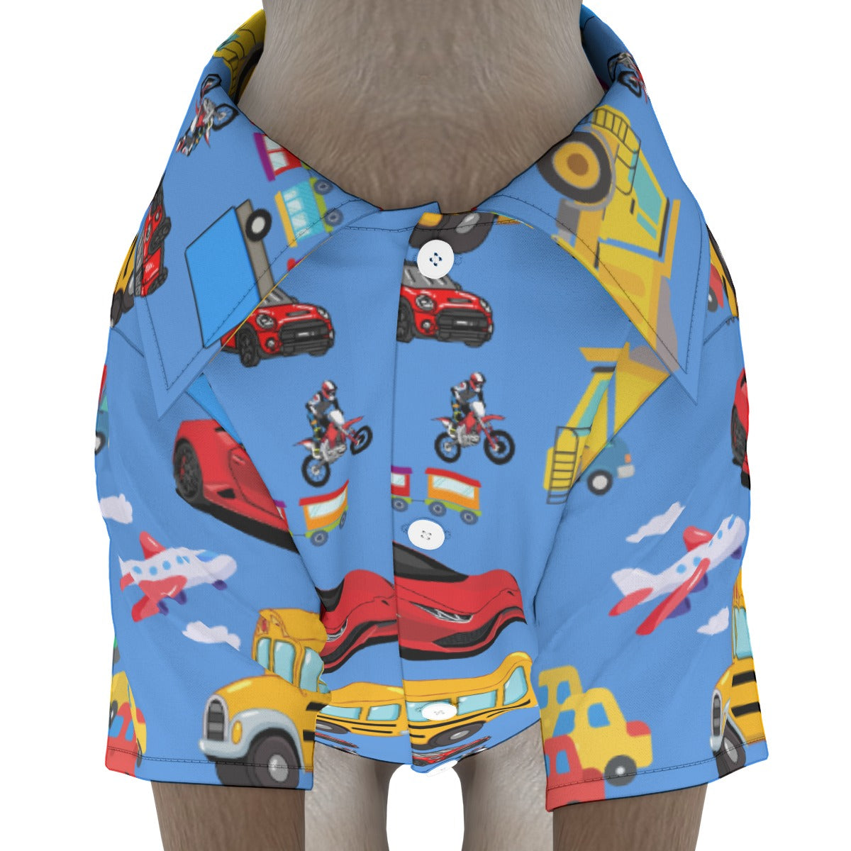 Transport Hawaiian Shirt | Hoodies4Hounds | Shop Dog Clothing - Hoodies4Hounds