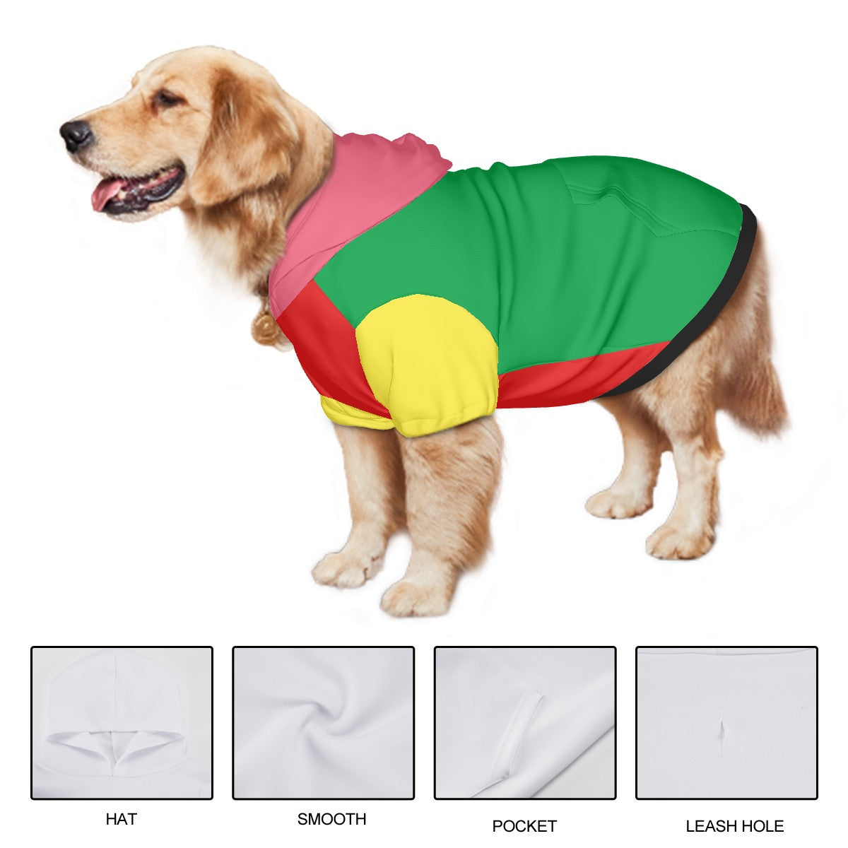 Multicolor Hoodie | Hoodies4Hounds | Shop Dog Clothing - Hoodies4Hounds