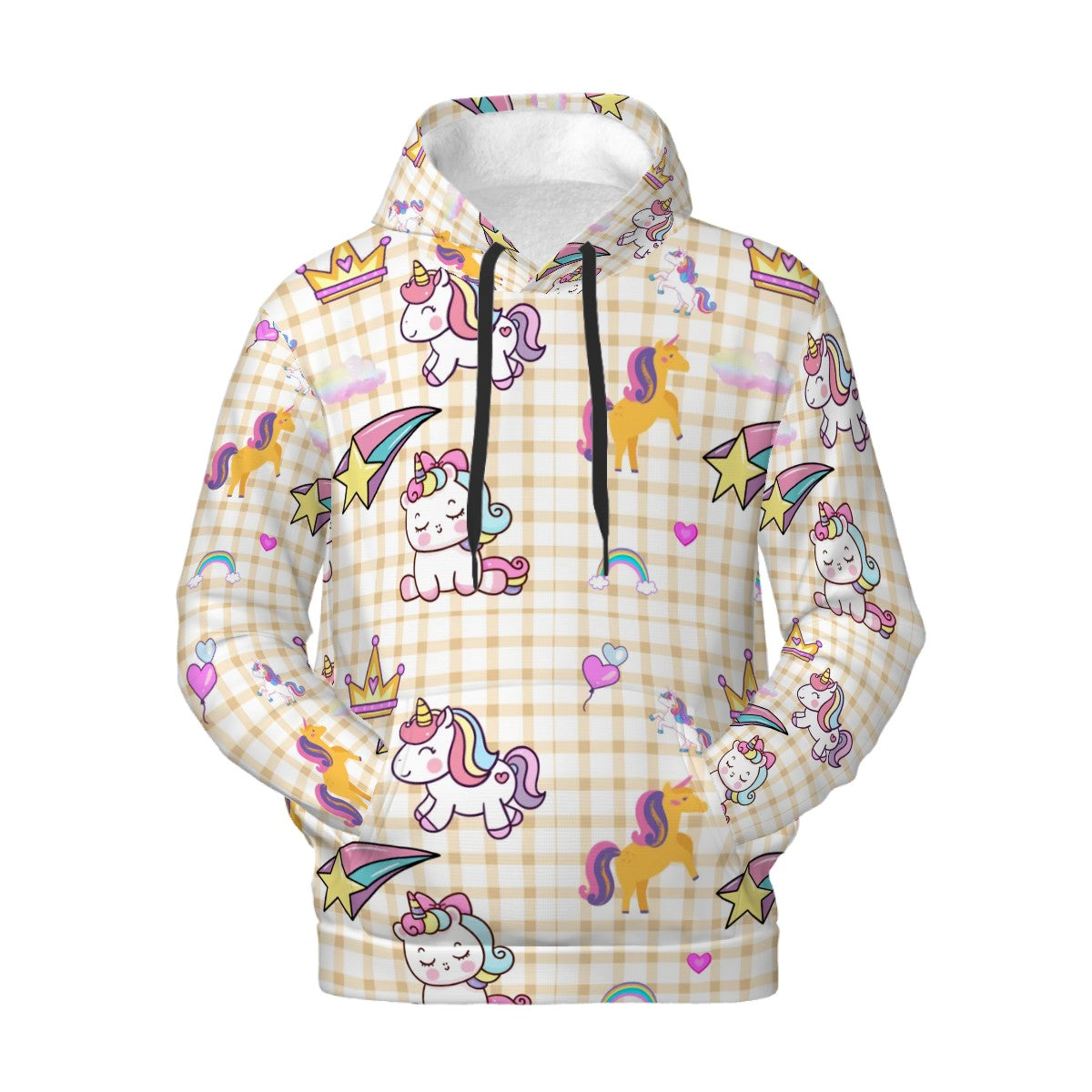 Unicorn Pattern Hoodie Human | Hoodies4Hounds | Shop Human Clothing - Hoodies4Hounds