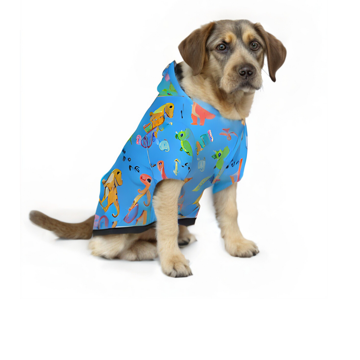 Dinosaur Mixed Hoodie | Hoodies4Hounds | Shop Dog Clothing