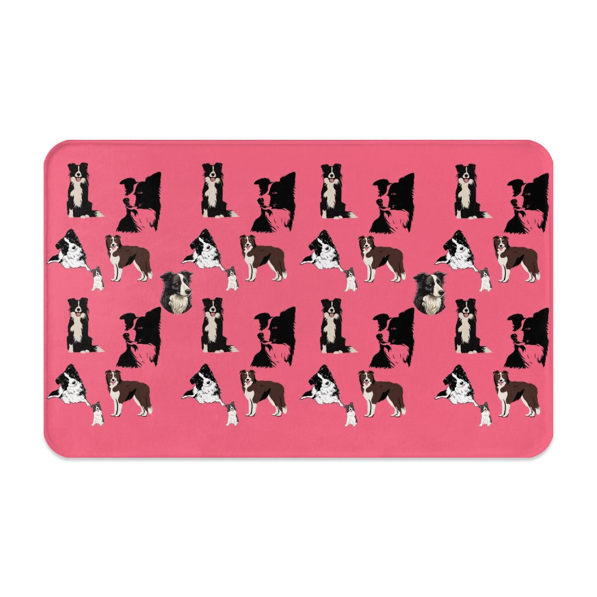 Border Collie Pet Food Mat | Hoodies4Hounds | Shop Dog Accessories - Hoodies4Hounds