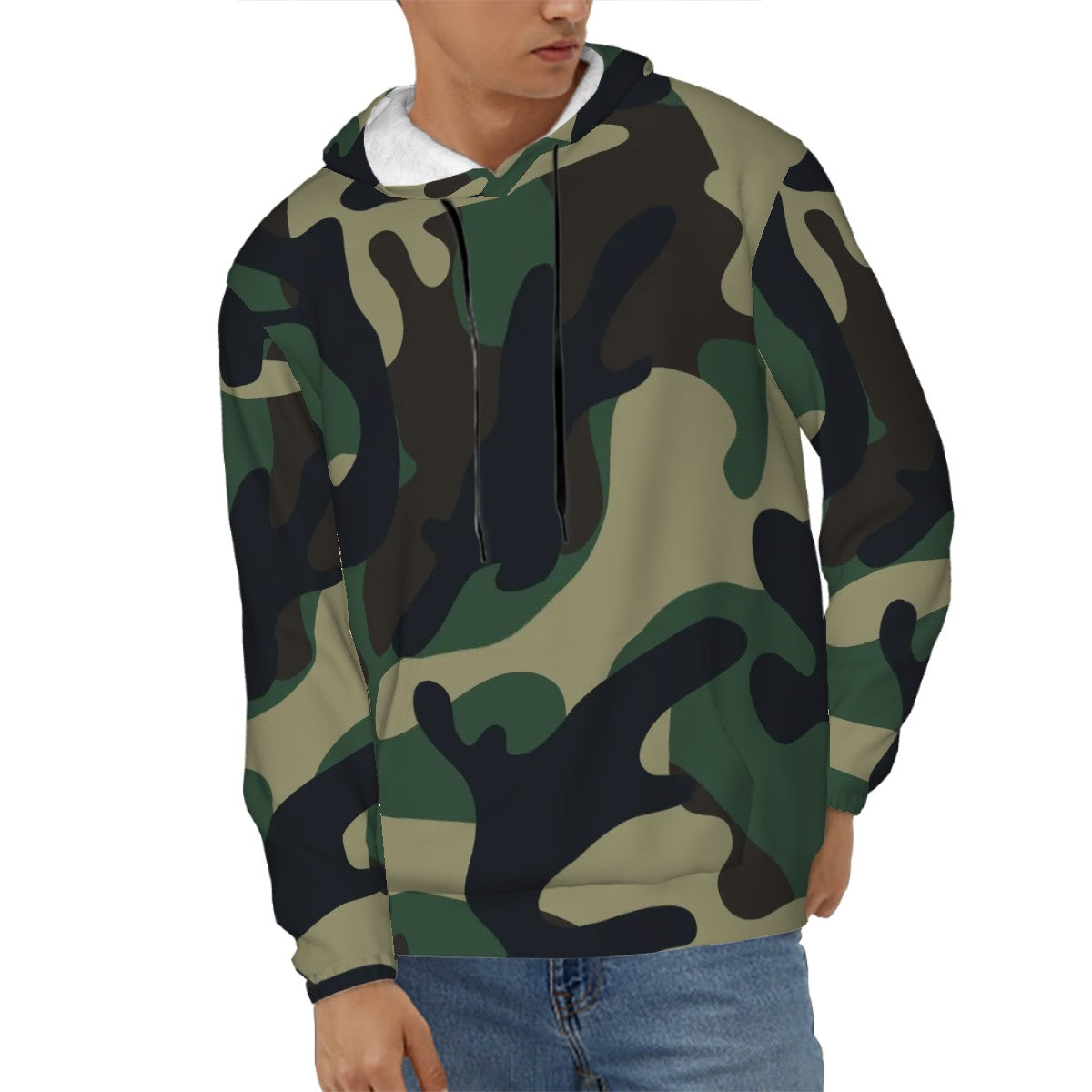 Camo Print Hoodie Human | Hoodies4Hounds | Shop Human Clothing - Hoodies4Hounds