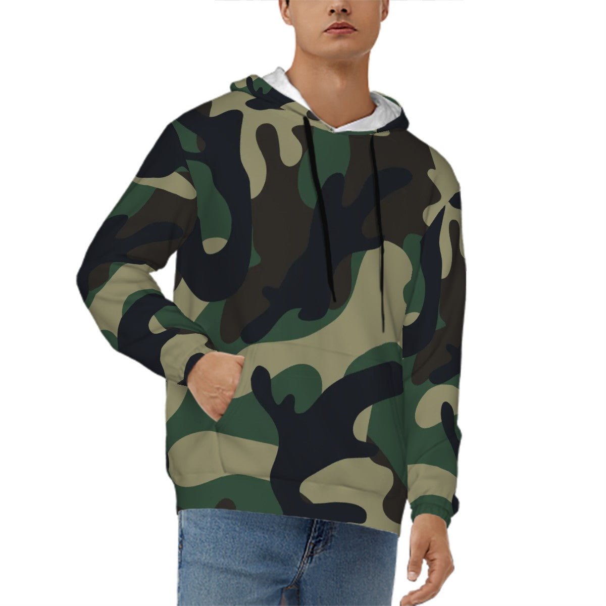 Camo Print Hoodie Human | Hoodies4Hounds | Shop Human Clothing - Hoodies4Hounds